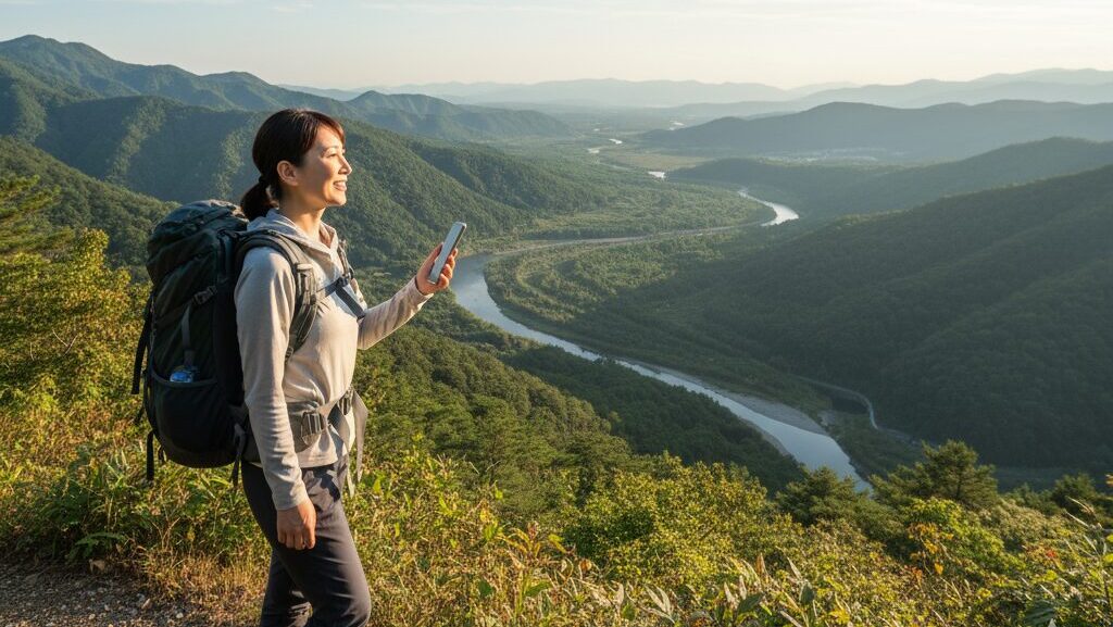 自分の意思で選択的独身という生き方を選び、一人旅を楽しむ日本人女性